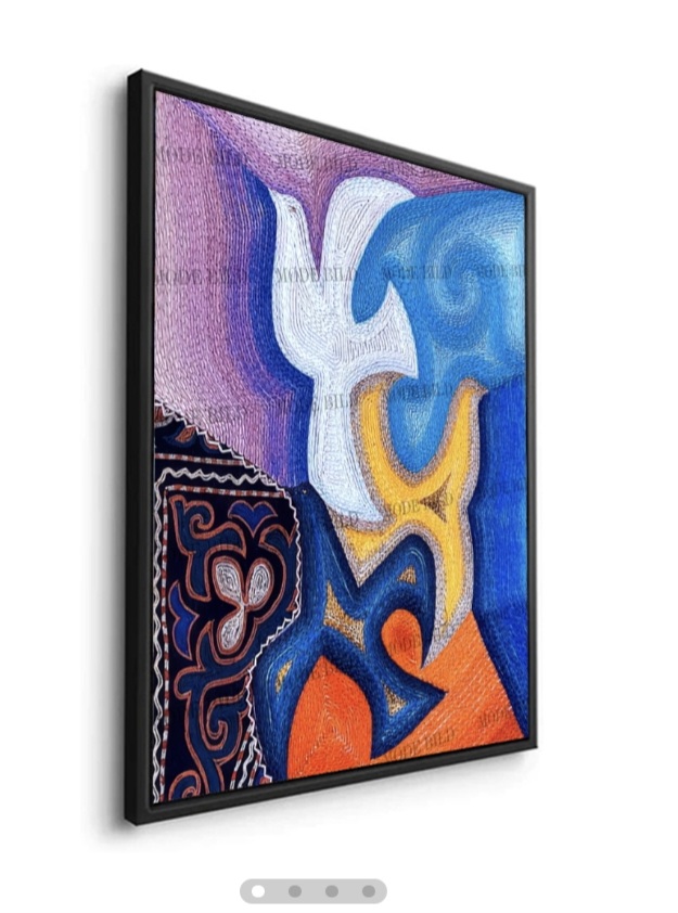Бейбітшілік құсы 120×80 см